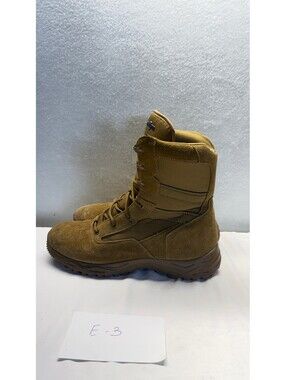 Interceptor Men's Tactical Boots Size 13 Tan Leather Combat Shoes E-3